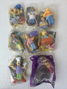 Simpsons The Movie Konvolut 9 Figuren Burger King Toys 2007 Maggie Marge Crusty - Bild 1 von 7