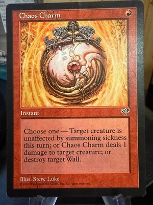 MTG Magic the Gathering Mirage Chaos Charm - Image 1 of 2