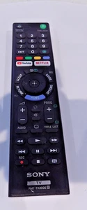 Sony RMT-TX300E TV Remote Control Tested Genuine Original - Picture 1 of 6