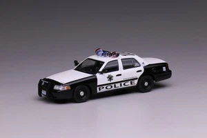 596 1:64 Red Ford CV CROWN VICTORIA LMVPD Las Vegas Police Diecast Model Car - Picture 1 of 5