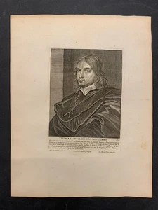Inc. 1739 Ritratti: Thomas Willeborts Bossaert - Pittore e Incisore Olandese - Picture 1 of 5