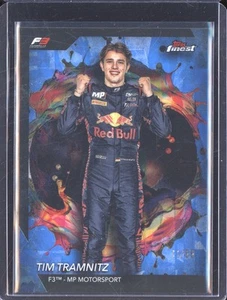 Tim Tramnitz 2024 Topps Finest Formula 1 249 Rare Blue 11/99 - Picture 1 of 2