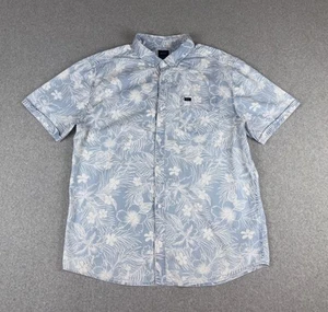 RVCA Hastings Chambray Floral Herren Gr. XL Kurzarm Button Down Hemd - Bild 1 von 13
