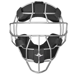 All-Star Traditional System Seven Baseball/Softball Umpire Mask - Black - Imagen 1 de 1