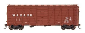 Intermountain 46077-09 HO 40' WWII War Emergency Boxcar Wabash #87061 - Picture 1 of 2