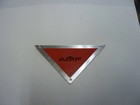 AMF Massey Tractor Mower Metal Emblem Decal Vintage Bowling