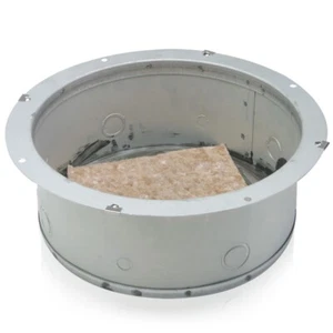 Atlas Sound 95-8 Recessed Round 8-inch Speaker Enclosure, Black - Picture 1 of 7