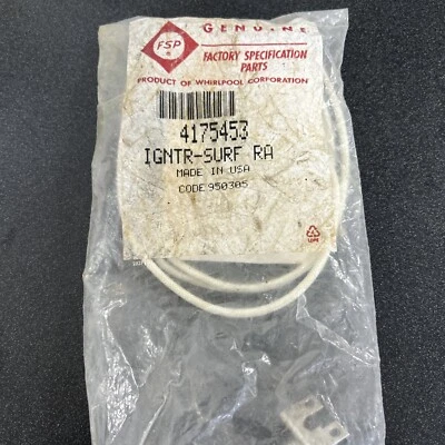 Whirlpool номер детали 4175453 воспламенитель-серфинг (G2B) - Изображение 1 из 3