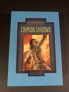 CRIMSON SHADOWS Volume One Best of Robert E. Howard Signed Slipcover HC - Imagen 1 de 6