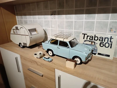 Trabant 601 mit "Dübener Ei" 1:8 Deagostini - Bild 1 von 4