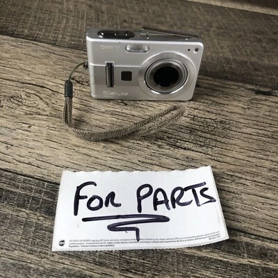 Casio Exilim EX-Z57 Silver 5.0 MP USB 2.7" LCD 3x Optical Zoom ⚠️UNTESTED⚠️ - Image 1 of 4