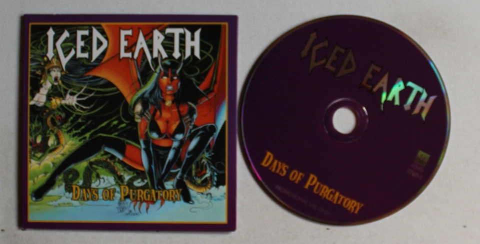 Iced Earth Days Of Purgatory GER Adv Cardcover CD 1997 Heavy Metal - Bild 1 von 1
