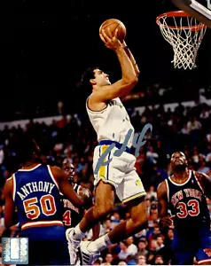 NBA Rony Seikaly Warriors 1994 - 1996 Signed 8" x 10" Signed Photo - Picture 1 of 1