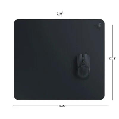 Razer Atlas Tempered Glass Gaming Mouse Mat - Black - Image 1 of 4
