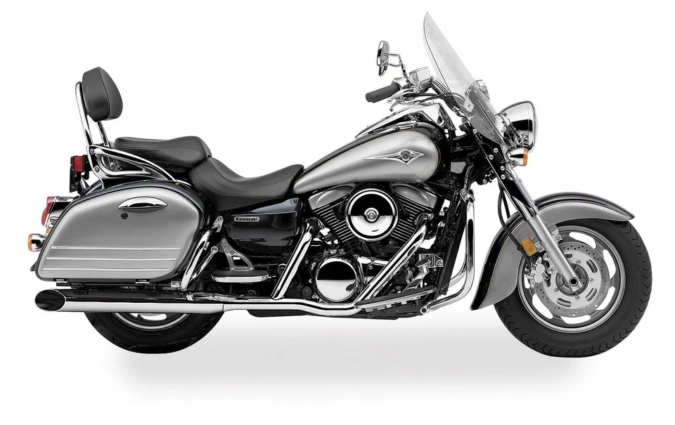 Cobra True Duals w/Billet Tips Exhaust for Kawasaki Vulcan 1500 Nomad 1998-2004 - Image 1 of 1