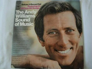 THE ANDY WILLIAMS SOUND OF MUSIC DOUBLE VINYL LP COLUMBIA RECORDS KGP 5 STEREO - Picture 1 of 7