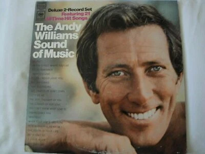 THE ANDY WILLIAMS SOUND OF MUSIC DOUBLE VINYL LP COLUMBIA RECORDS KGP 5 STEREO - Image 1 of 4