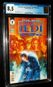 STAR WARS:TALES OF THE JEDI-THE SITH WAR #6 1996 Dark Horse Comics CGC 8.5 VF+ - Foto 1 di 3