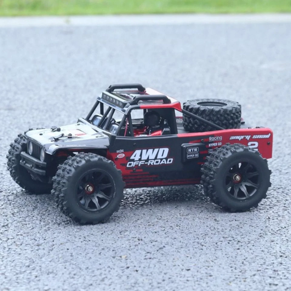 MJX Hyper Go 14209 V2 RC Truck Buggy Car 1/14 Brushless 45 & 75KPH 2S or 3S Liuu - Image 1 of 4