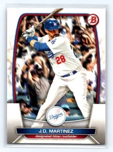 2023 Bowman J.D. Martinez #21 Los Angeles Dodgers - Picture 1 of 2