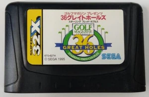 Sega Mega Drive Golf Magazine: 36 Great Holes Starring Fred Couples 7571 SP - Picture 1 of 2