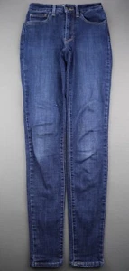 Pantalones de mezclilla ajustados elásticos de tiro alto Levi's 721 2020 para mujer talla 25 (Sr 25x31) - Imagen 1 de 10