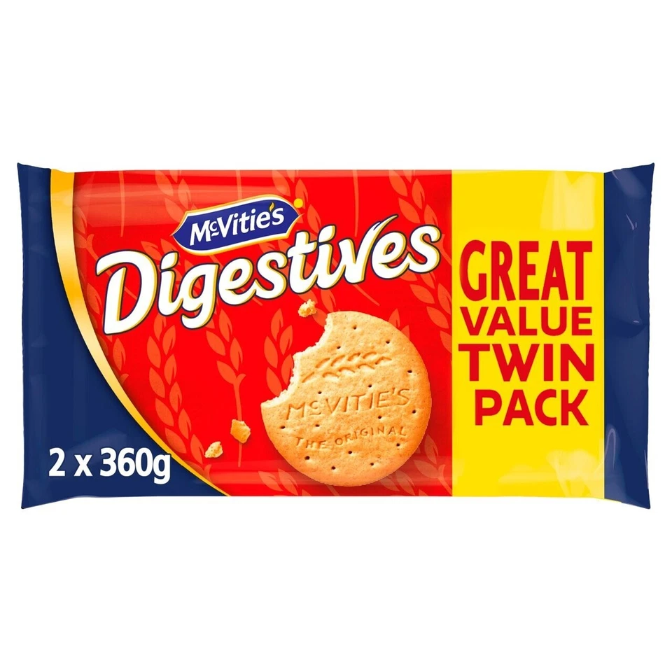 McVitie's Digestives The Original Biscuits Twin Pack 2 x 360g - Image 1 of 1