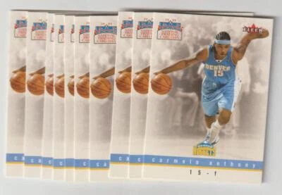 10- 2004 Fleer National Trading Card Day #8 Carmelo Anthony NM-MT Nuggets ROOKIE - Image 1 of 2
