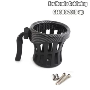 Handlebar Drink Cup Bottle Holder Mount Basket For Honda Goldwing GL1800 2018-UP - Picture 1 of 11