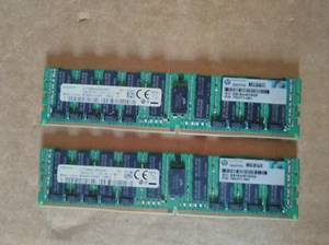 32GB 2X16GB Ram mémoire serveur Samsung 2RX4 PC4-2133P M386A2G40DB0-CPB2Q - Photo 1/3