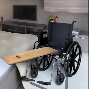 Transferbrett Gleitbrett mit Griffen Schwerlast Holz hält bis zu 500 Pfund Neu - Bild 1 von 6