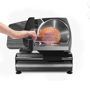 Chefman Die-Cast Electric Meat & Deli Slicer, a Powerful Machine Adjustable *New - Picture 1 of 5