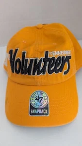 47 Brand University Of Tennessee Volunteers Adjustable Strap Orange Hat - Picture 1 of 6