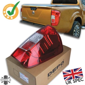 Luz trasera derecha para Nissan Navara NP300 D23 2016+ (especificaciones del Reino Unido) de repuesto de lámpara - Imagen 1 de 7