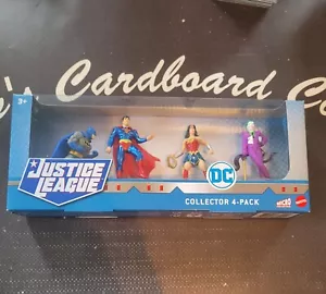 DC Liga de la Justicia Micro Coleccionista Paquete de 4 Superman Batman Mujer Maravilla Joker MISP - Imagen 1 de 1
