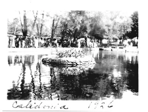 CALADONIA,NY,1926.VTG 3.5" x 2.6" PHOTO*X1/3 - Picture 1 of 2