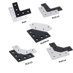 2pcs/lot L Type 5 Holes Joining connector Plate for 20 Series Aluminum V Slot - Picture 1 of 11
