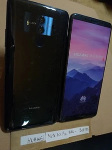 TELEPHONE PORTABLE FACTICE dummy smartphone N°B08-B2 : HUAWEI Mate 10 Pro bleu - Photo 1 sur 1