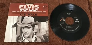 Elvis Presley U.S. Mail And Stay Away 45 rpm Grabación y Manga de Imagen 47-9465 - Imagen 1 de 2