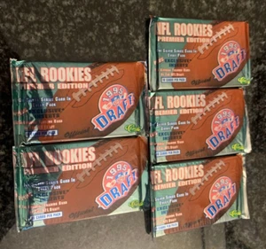 1995 Classic Draft Football  WAX PACKS LOT............5 TOTAL - Picture 1 of 2