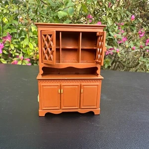 Fisher-Price 1980 Dollhouse Furniture Hutch - Clean Battery Compartment - Picture 1 of 4