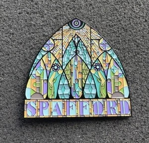 Official SPAFFORD Stained Glass Dome Enamel Hat Pin - Picture 1 of 4