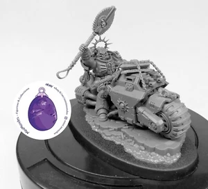Warhammer 40k, Space Marine, Chaplain, Bike, Moto, Chapelain, Crozius, Skull - Imagen 1 de 4