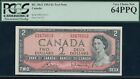 Bank of Canada $2, 1954 - Test Note - BC-38cT. PCGS Very Choice New 64PPQ