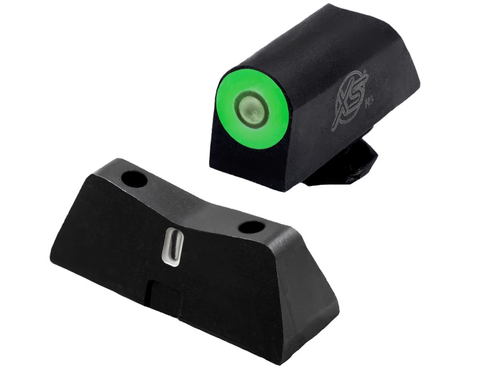 XS Sights DXT2 Pro Big Dot Sights Fits Glock 17/19/22/23/24/26 Green GL-X201S-5G