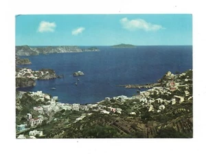 LATINA PONZA PANORAMA CARTOLINA VINTAGE VIAGGIATA FG - Imagen 1 de 2