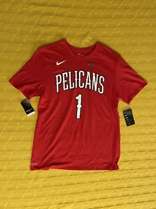 Zion Williamson New Orleans Pelicans Nike NBA T-Shirt Size XL - Picture 1 of 2