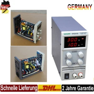 Regelbares DC Labornetzgerät 0-30V 0-10A Labornetzteil Netzgerät Variable - Bild 1 von 7