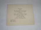 New York Republican State Committee Vintage Reception Invitation