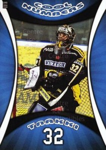 2008-09 Finnish Cardset Cool Numbers Blue #5 Tuomas Tarkki
